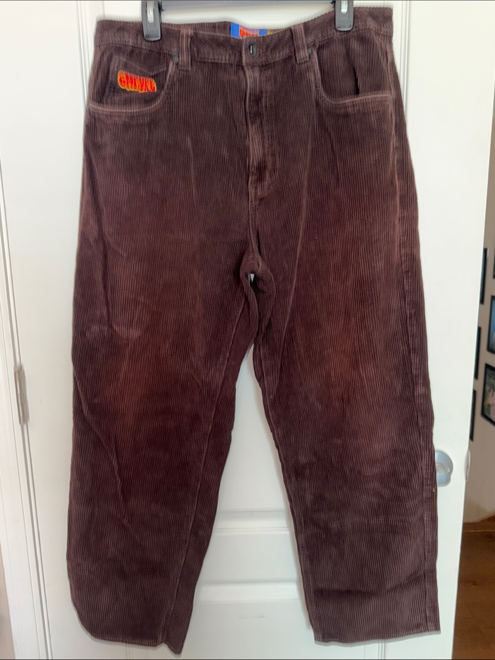 Empyre - Corduroy Men’s Pants in Dark Brown - size 34